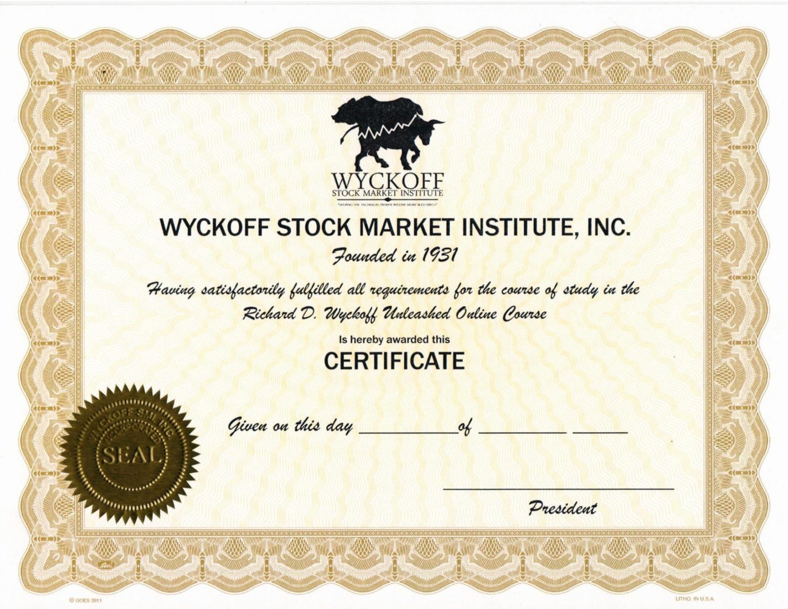 Wyckoff Unleashed Official Online Course | Wyckoff Stock Market Institute